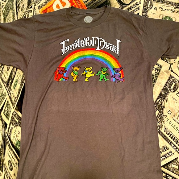 Gray Greatful Dead T Shirt - Picture 1 of 3